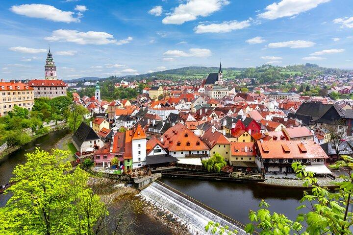Excursão guiada de dia inteiro a Český Krumlov de Praga