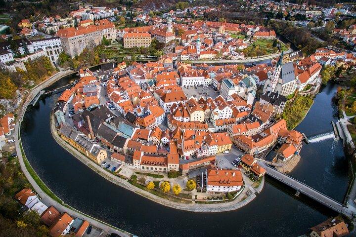 Excursão guiada de dia inteiro a Český Krumlov de Praga
