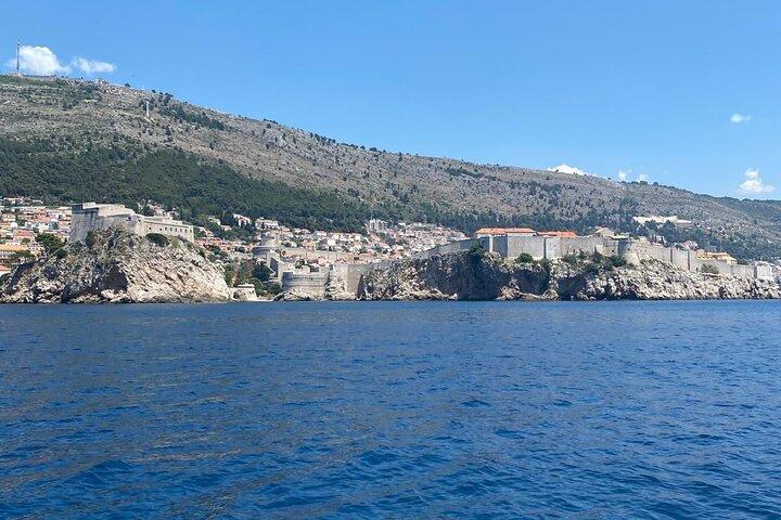 Cidade Velha e Grandes Cavernas Panorama/Sunset com GlassBoat - Dubrovnik