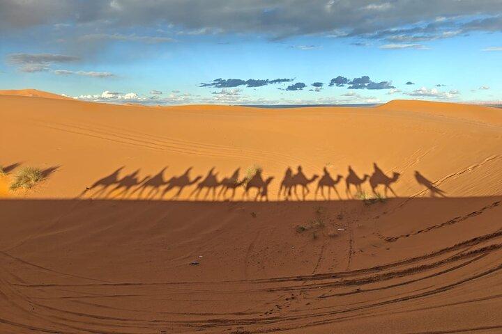Tour di 4 giorni nel deserto del Sahara di Marrakech con Camel Trek Quad e Camp