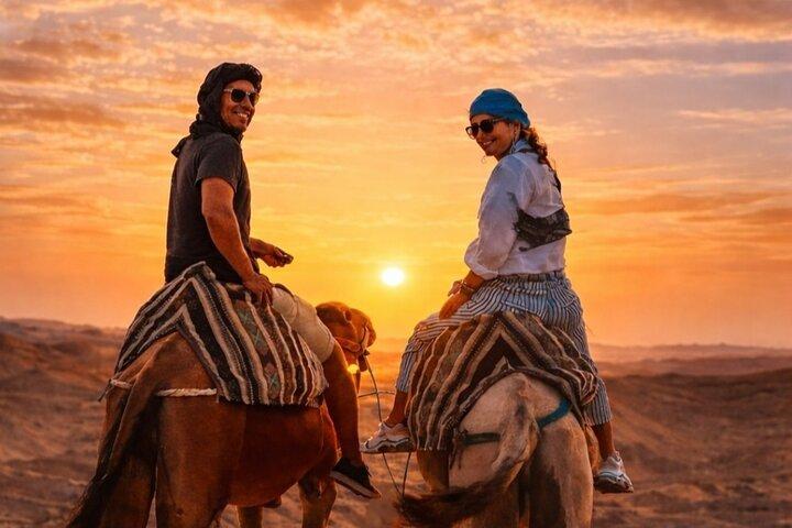 Marrakech Desert Agafay Camel Ride & Dinner Sunset and Show