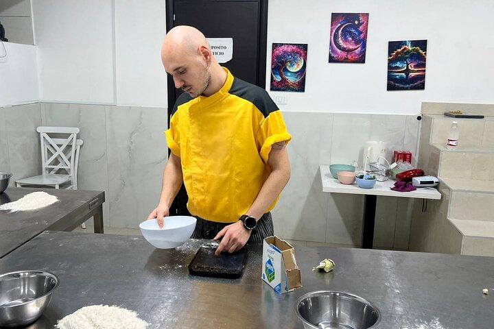 ナポリのピザ生地とサンマルツァーノソースの料理教室