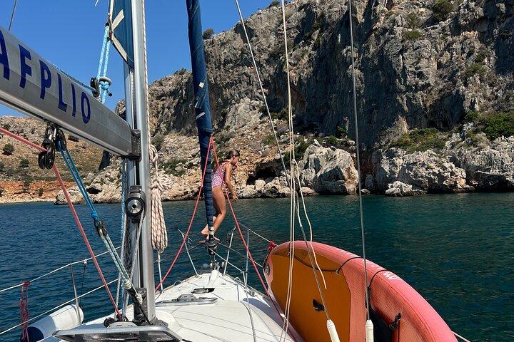 Nafplio Privat sejltur med lokale snacks