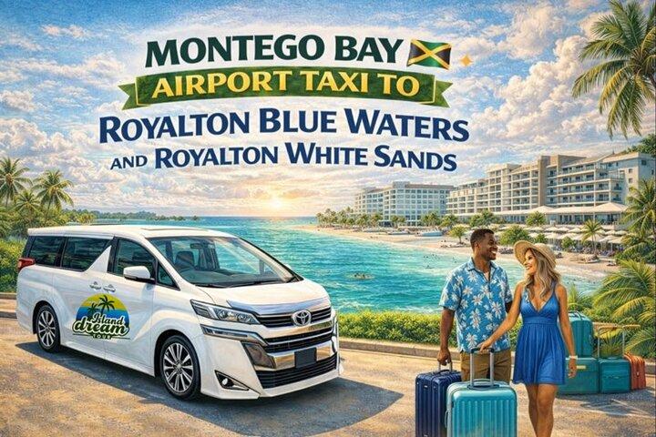 Montego Bay Airport Taxi naar Royalton Blue Waters en White Sands