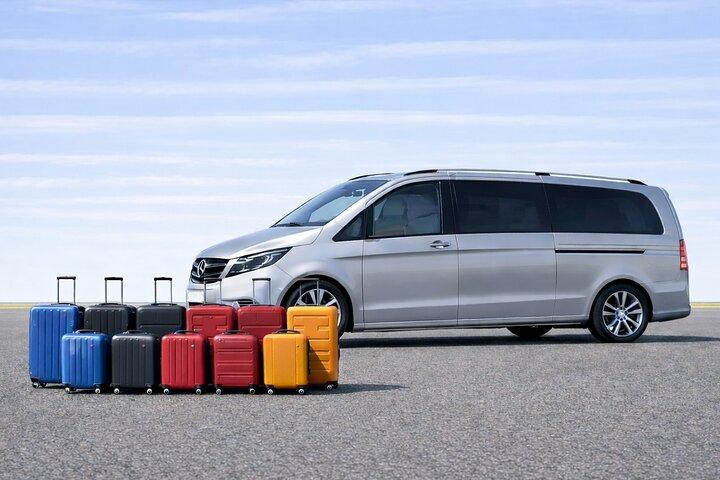 ロンドンからサウサンプトンクルーズターミナルまでの高級車