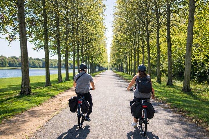 Parijs naar Versailles met de elektrische fiets: markt, picknick en kasteel