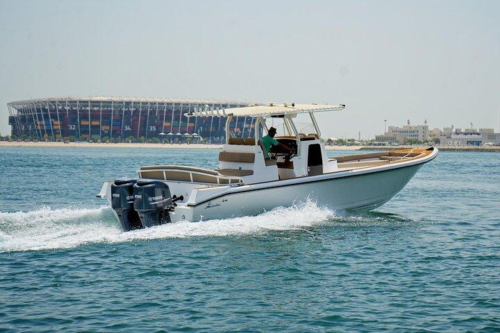 Doha : Privé Speedboot Vistrip met Pick & Drop