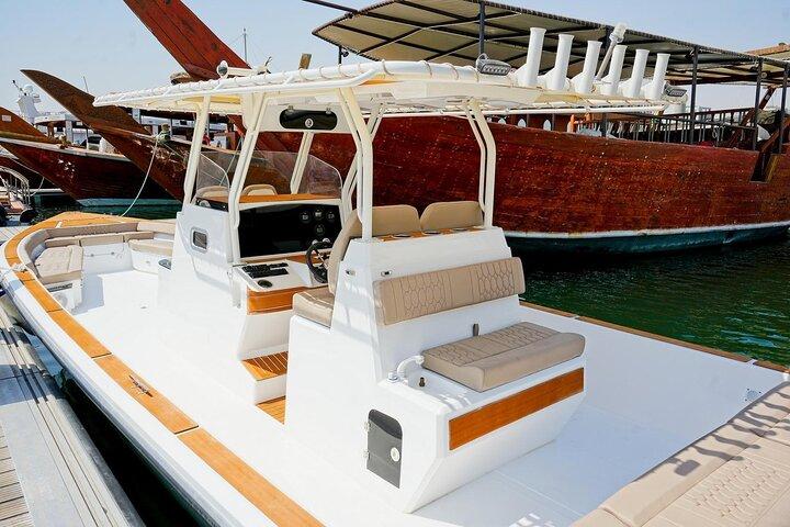 Doha : Privé Speedboot Vistrip met Pick & Drop