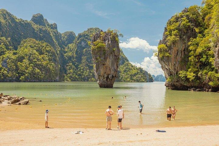 James Bond og Khai Island dagstur med katamaran fra Phuket