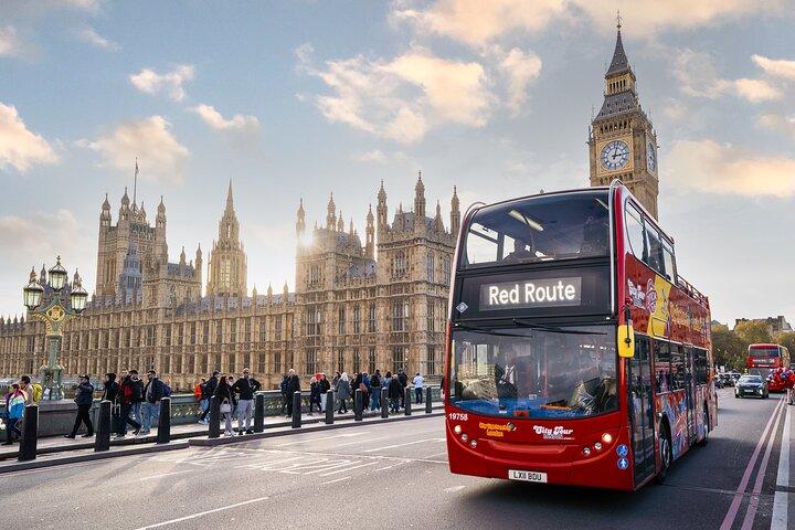 London360 Tur och retur båttur och Hop On Hop Off 1 dags busskort