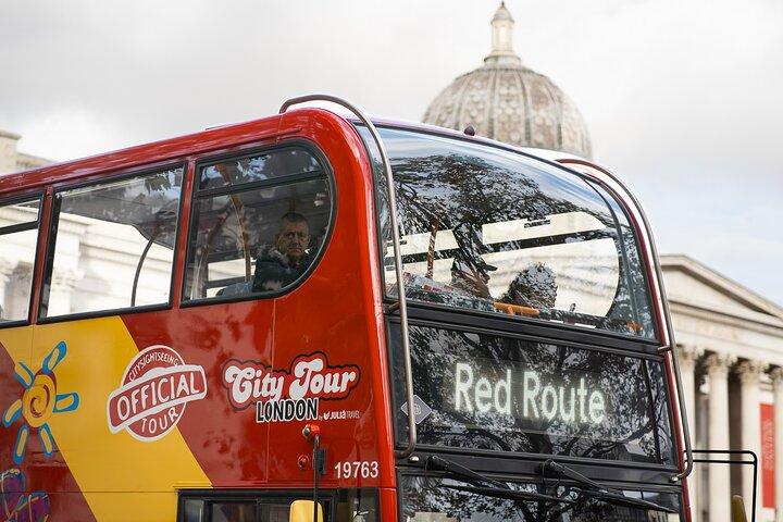 London360 Tur och retur båttur och Hop On Hop Off 1 dags busskort