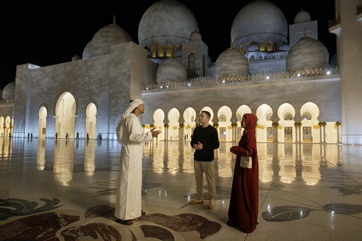 Visite privée de la grande mosquée Sheikh Zayed