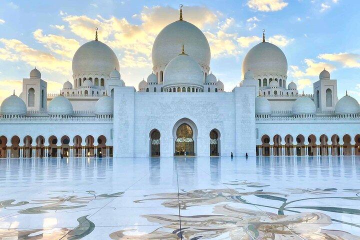 Visite privée de la grande mosquée Sheikh Zayed