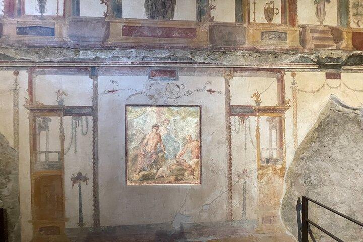 Pompeji lille gruppe guidet tur fra Salerno havn