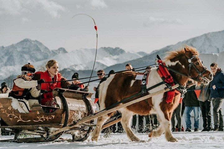 ザコパネ温泉付きクラクフからのプライベート日帰り旅行、ケーブルカー