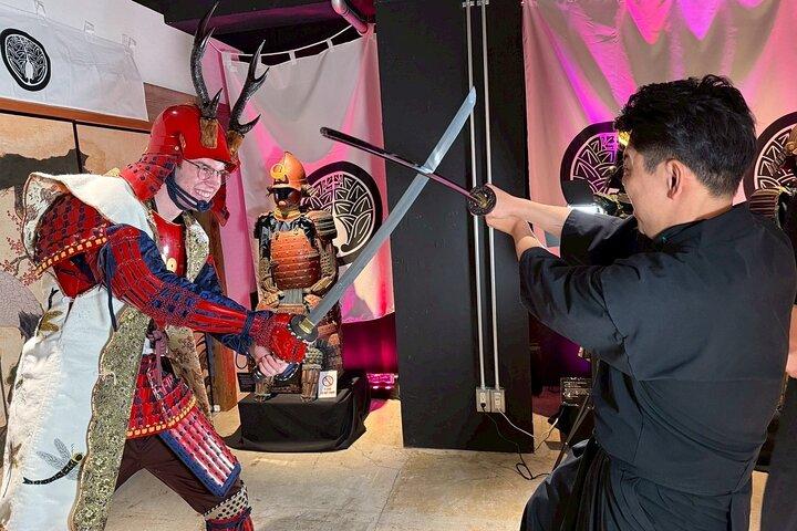 Kyoto Samurai Rüstung Erfahrung : Matcha, Kalligraphie, Fotoshooting