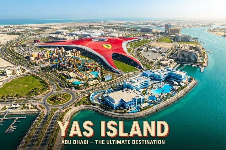 Visite de l'île de Yas avec 2 billets d'entrée au parc