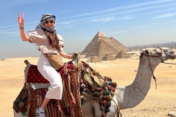 Giza Pyramids Sphinx Sakkkara och Memphis