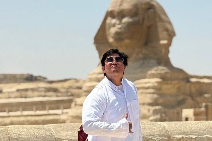 Giza Pyramids Sphinx Sakkkara och Memphis