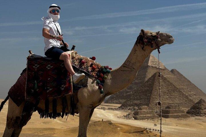 Giza Pyramids Sphinx Sakkkara och Memphis