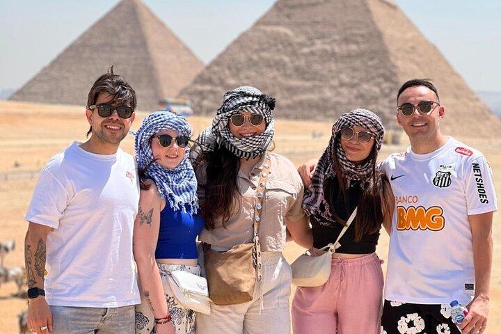 Giza Pyramids Sphinx Sakkkara och Memphis