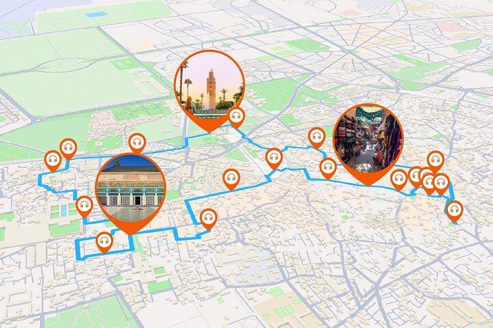 Audioguidad vandringstur i Marrakech, 2 timmar och 45 minuter och 21 kommentarer