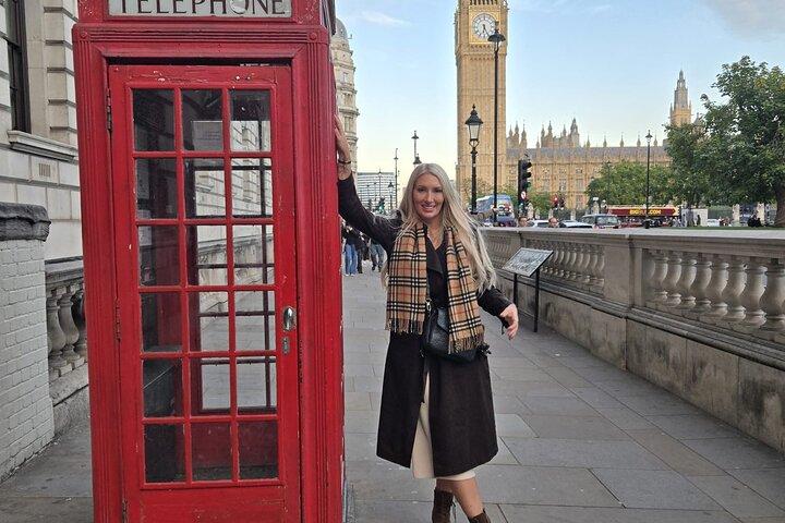 London Instagram Photo Private Black Cab Tour with Hotel Pick Up