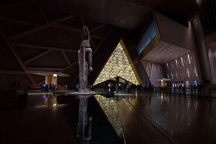 Privat heldagstur i Giza pyramider och Grand Egypt Museum