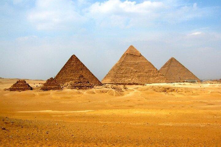 Pyramides de Gizeh et visite du musée égyptien avec déjeuner
