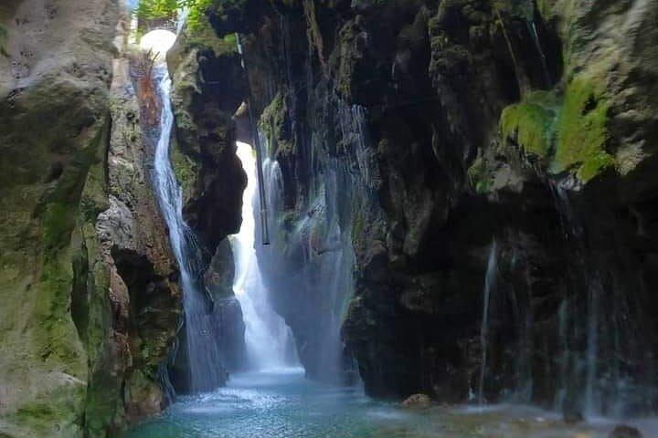 Kourtaliotiko Gorge Wasserfälle und Schwimmen am Preveli Beach