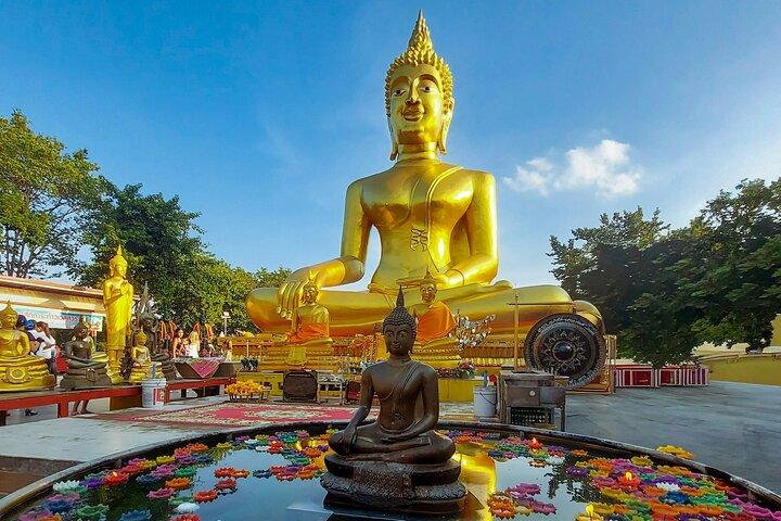 Selfie City & Temple Tours af Pattaya ved Songthaew (lokal taxa i Pattaya)