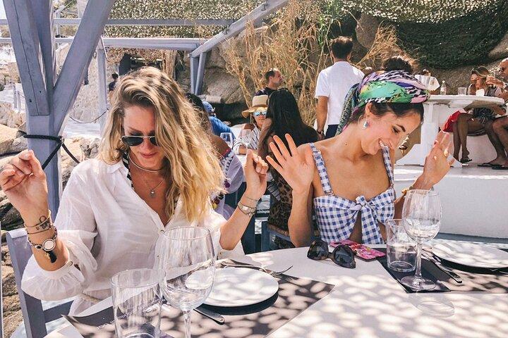 Fine Dining i en havsgrotta Mykonos Luxury Dining