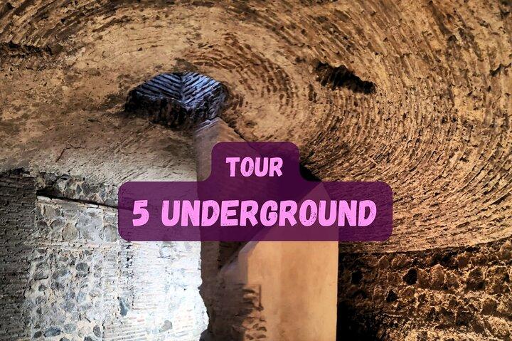 Toledo 5 tunnelbanetur: Upptäck dold historia ( Engelska)