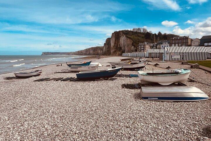 Visite privée d'Honfleur Étretat au départ du Havre et Honfleur