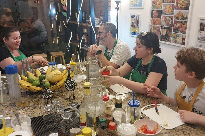 リオで家庭料理教室 ブラジル料理9品一緒に作る
