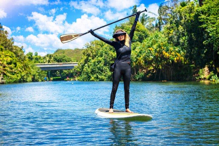 Aula de Stand-Up Paddleboard em North Shore