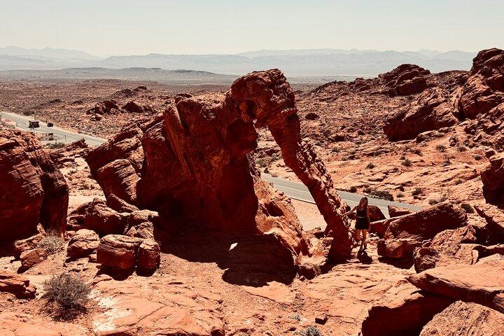 Vallée du feu et visite du désert de Mojave au départ de Las Vegas