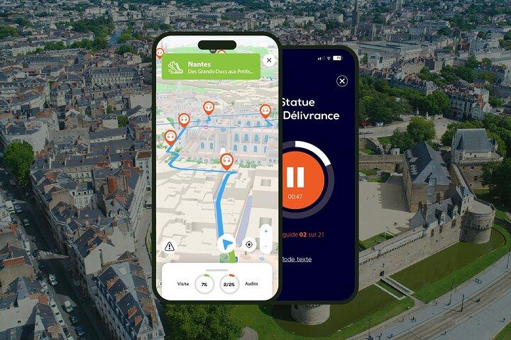 Nantes: 2,5-timers audioguidet byvandring med 30 audiokommentarer