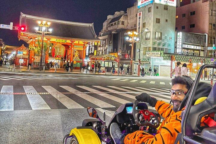 Excursão guiada Go Kart em Asakusa, Tóquio