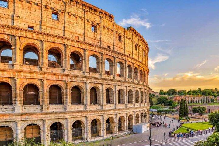 Excursão a pé em Roma Pantheon Trevi Fountain Navona and Colosseum