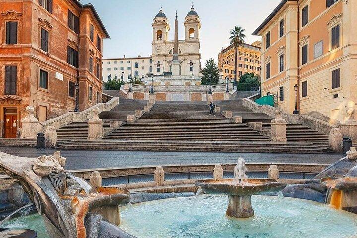 Excursão a pé em Roma Pantheon Trevi Fountain Navona and Colosseum