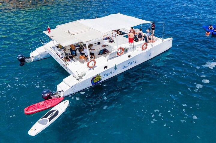 3 ore di catamarano da snorkeling a Los Cabos