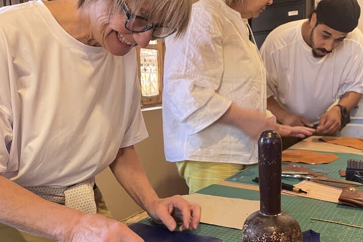 Art in Leather Craft Your Own Souvenir in Marrakech