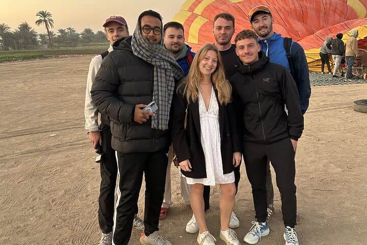 Sunrise Hot Air Balloon Ride Over Luxor with Hotel Pickup