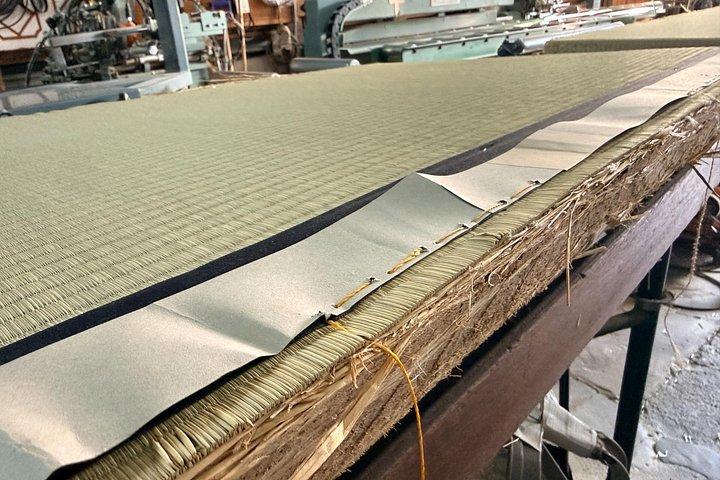 京都で畳体験、手縫い、コースター作り