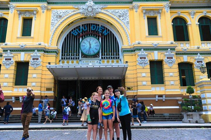 Combo City Highlight & Unsichtbar Mit dem Motorrad Von Ho-Chi-Minh-Stadt