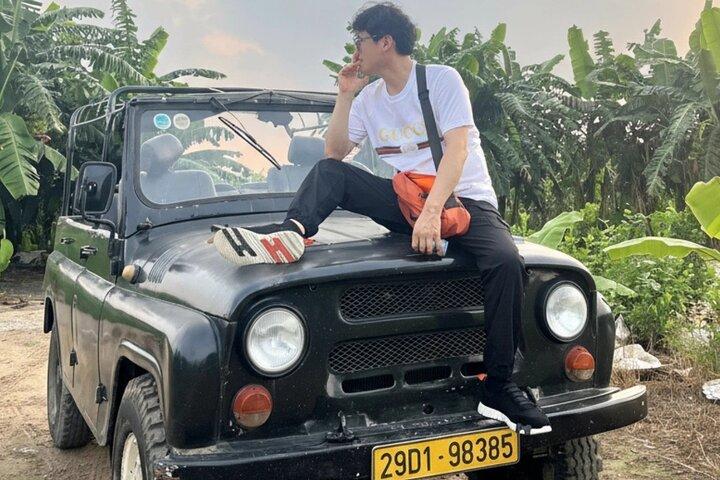 Tour della città di Hanoi in jeep d'epoca: gemme nascoste, via del treno e cibo