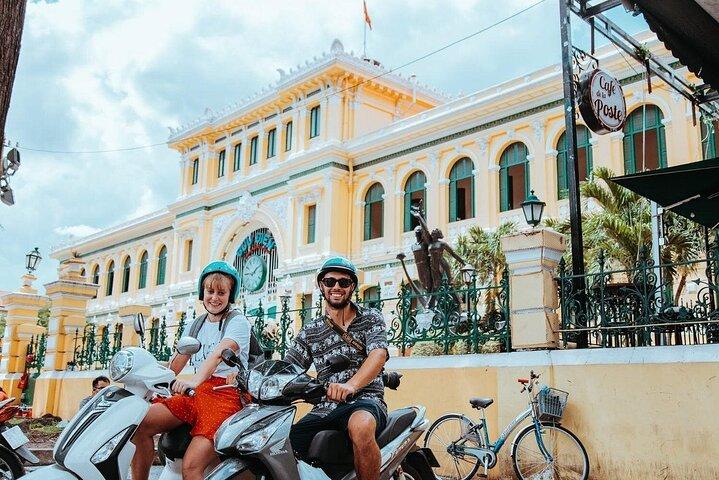 Ville classique en moto de Ho Chi Minh Ville