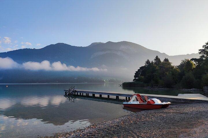 地元民の憩いの場：ウォルフガング湖＆3つのアルプス村（プライベートツアー）