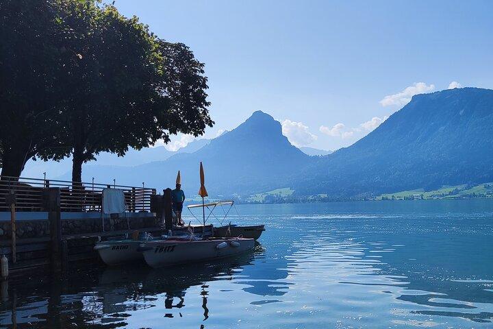 Wo Einheimische entspannen : Wolfgangsee & 3 Alpendörfer (Privattour)
